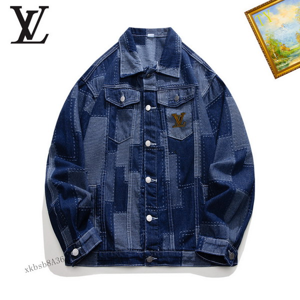 Louis Vuitton Denim Jacket Mens ID:20250908-36